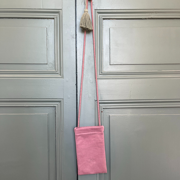 La pochette bandoulière Molleton Bio - Kaki - en pré-commande