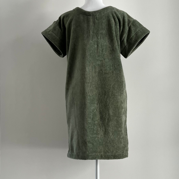 Short Beach Dress - Sixties Summer - Sage