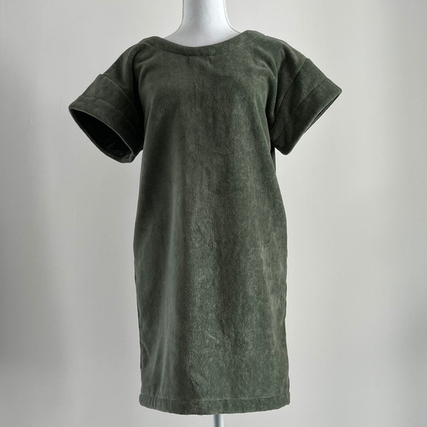 Short Beach Dress - Sixties Summer - Sage