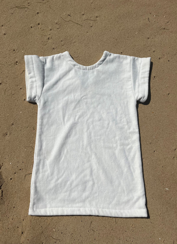 Robe de Plage courte - Sixties Summer - Sauge