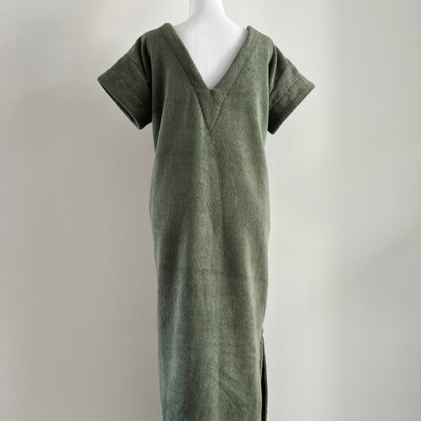 Long Beach Dress - Seventies Summer - Sage