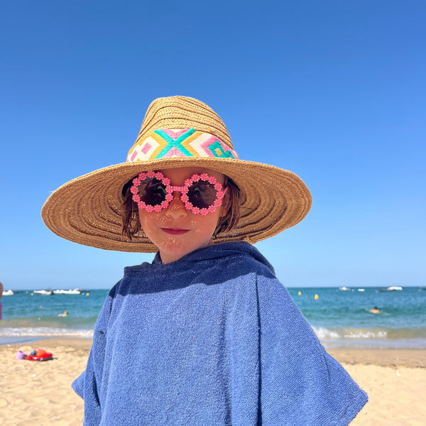 Poncho Coton Bio - 10 ans et Plus - Outremer - en Pré-commande