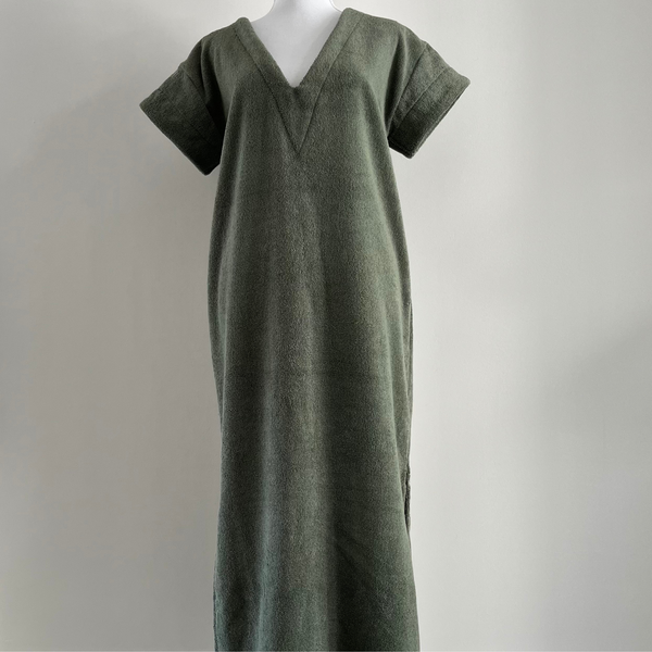 Long Beach Dress - Seventies Summer - Sage