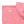Poncho Coton Bio enfant 4-8 ans - Rose Malabar