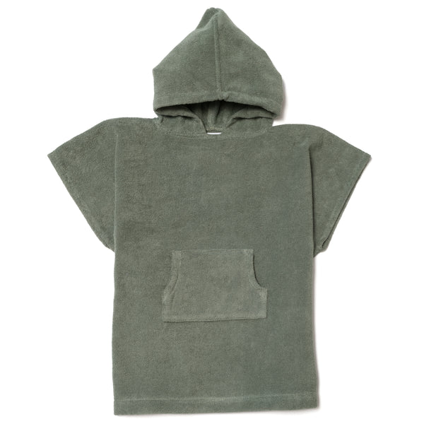 Poncho Coton Bio enfant 4-8 ans - Outremer