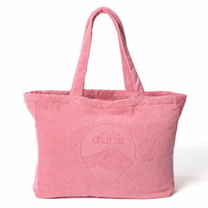 packshot cabas rose malabar atelier dune 