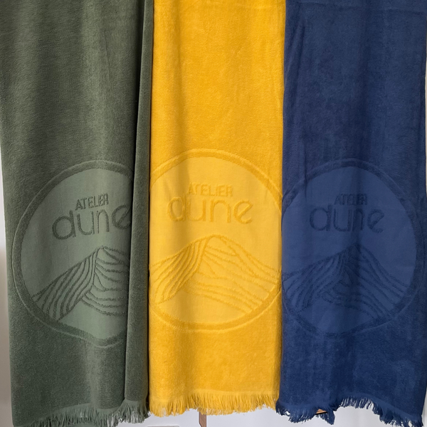 Serviette de Plage double-face Family 200x170 - Sauge