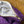 Gros plan sur Trousse ouverte en éponge madeinfrance coloris ultra violet, douce et moelleuse, avec doublure upcyclée rayée - Atelier Dune