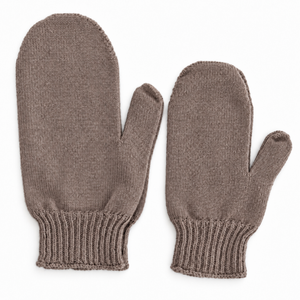 Moufles laine Mérinos - Cappuccino - en précommande