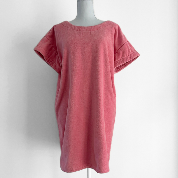 Robe Vintage Courte - Rose malabar - en pré-commande