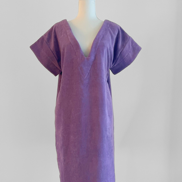 Robe Vintage Longue - Lavande