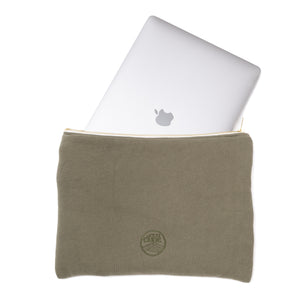 Housse PC 13 pouces en Molleton Bio - Lilas