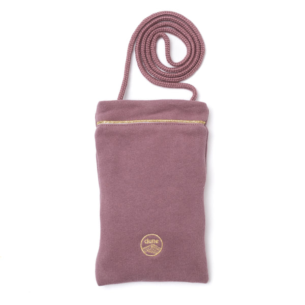 La pochette bandoulière Molleton Bio - Kaki