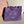 Cabas ideal M en coton biologique velours coloris lavande - Atelier Dune
