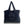 Cabas ideal M en coton biologique velours coloris noir profond - Atelier Dune