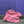 Cabas ideal M en coton biologique velours coloris rose malabar - Atelier Dune