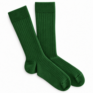Chaussettes en laine Mérinos - Basilic- en précommande