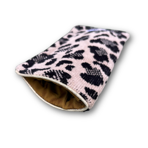 Etui a lunettes made in France motif leopard - Atelier Dune