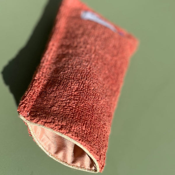 Etui a lunettes made in France coloris terracotta - Atelier Dune