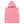 Packshot poncho de bain bebe 0-3 ans en coton biologique rose malabar - Atelier Dune
