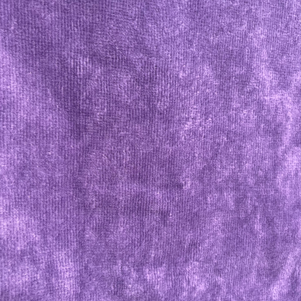 Poncho de bain personnalisable en coton biologique coloris lavande - Atelier Dune