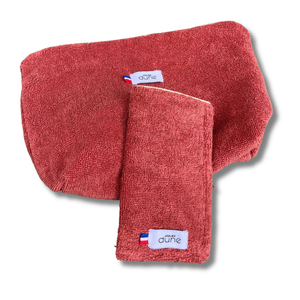 Trousse en eponge made in France coloris terracotta - Atelier Dune