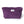 Trousse en eponge made in France coloris ultra violet - vue de face - Atelier Dune