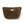 Trousse Made in France - Moka doublure Mauve Lurex