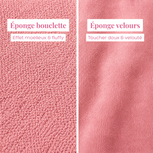 Visuel comparatif des finitions de ponchos disponible chez atelier dune 